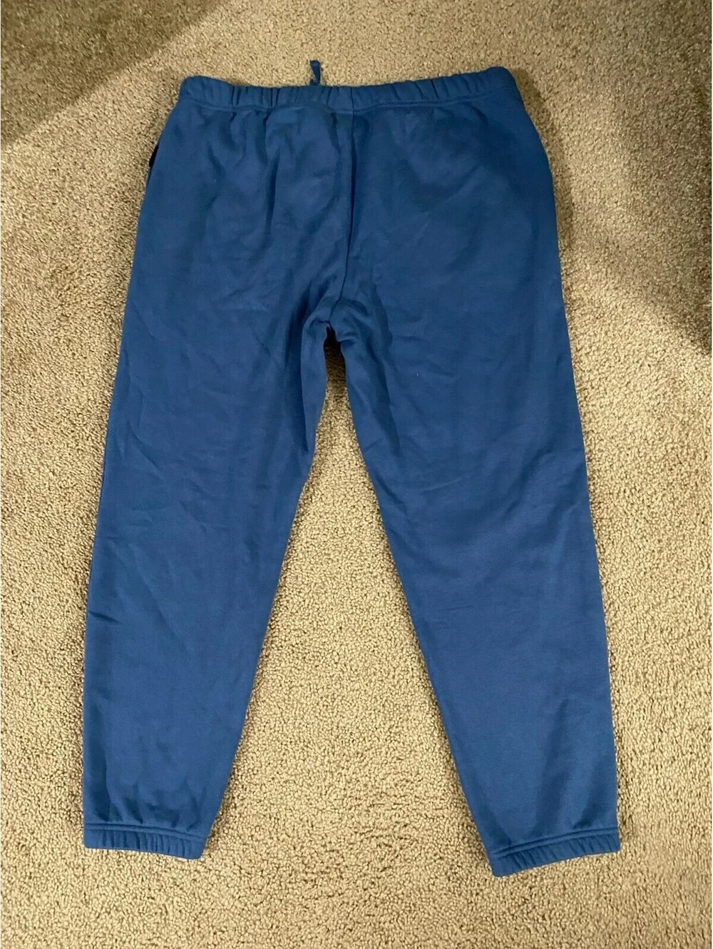 Gap x Disney Joggers Pants Unisex Adults L Blue Cotton Mickey Mouse Athleisure